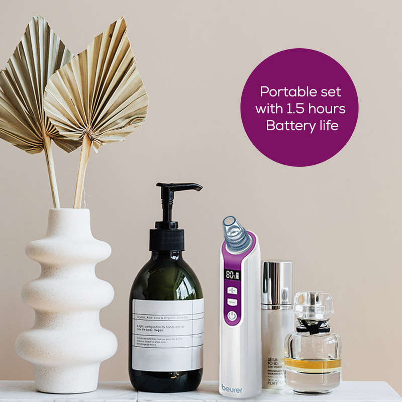 Beurer Pore Cleanser: Power Deep Vacuum Cleanser Rechargeable via USB - FC 41