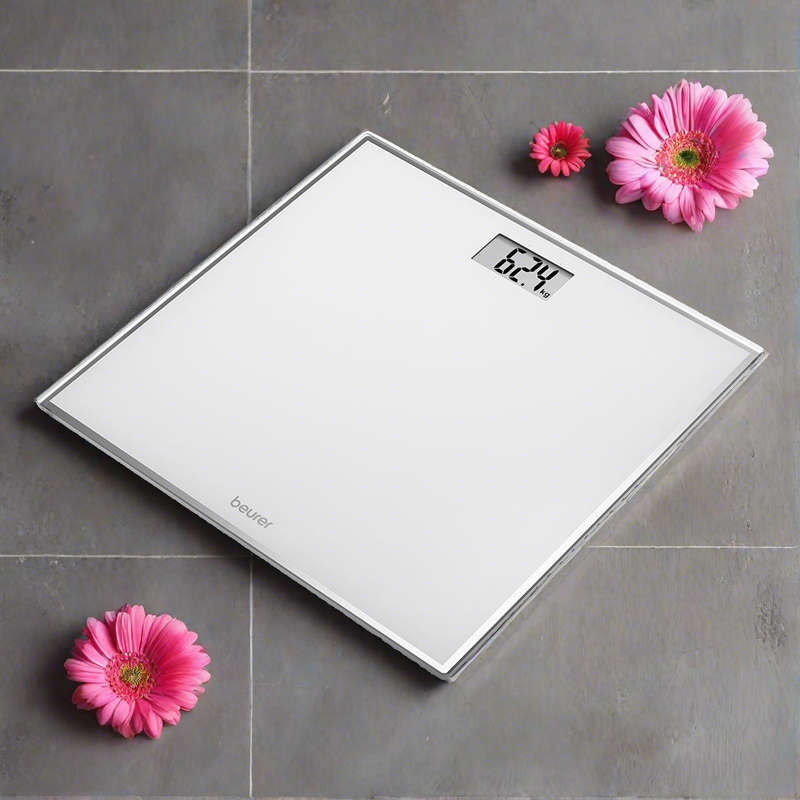Beurer Bathroom Scale GS 120 Compact, Modern Slim Design - 150kg