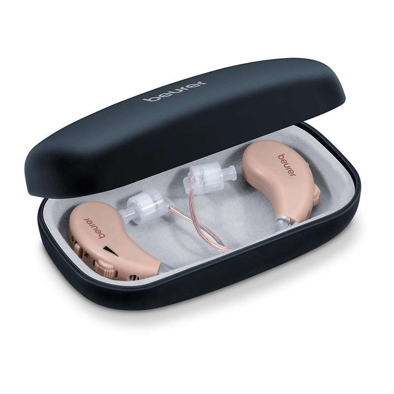 Beurer HA 55 Pair of Personal Hearing Amplifiers - Rechargeable RIC Design