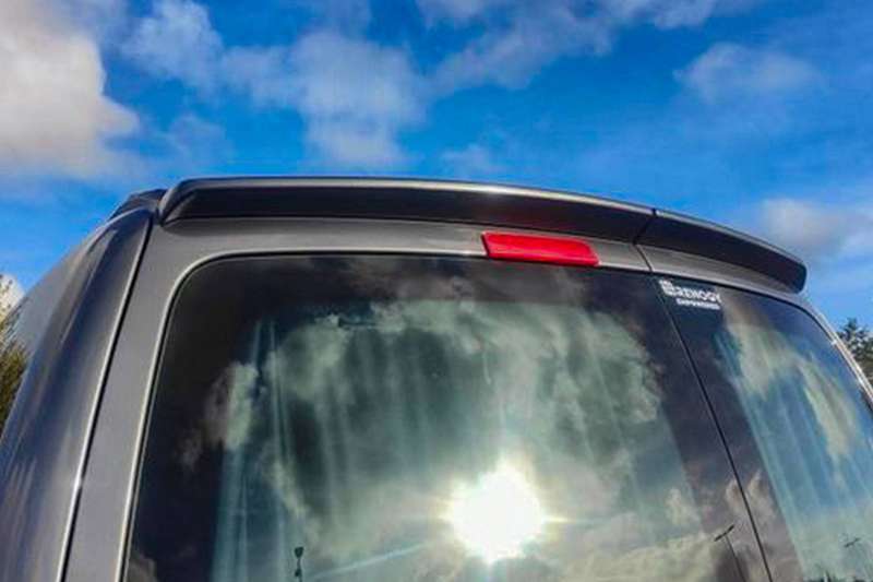 Vw Caddy 05-15 2pc roof spoiler