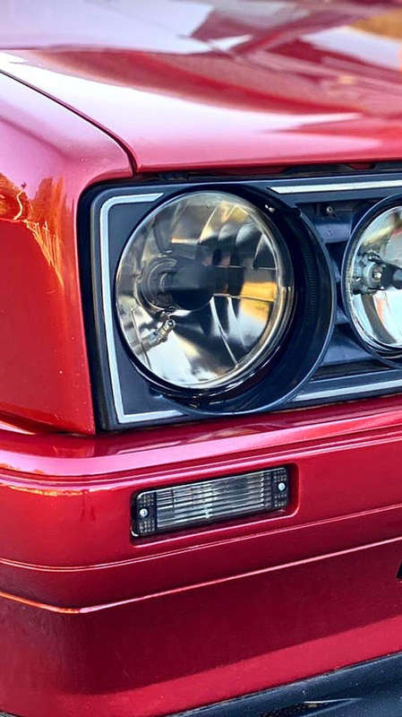 Vw Golf mk1 Smoked bumper lamps with park lights
