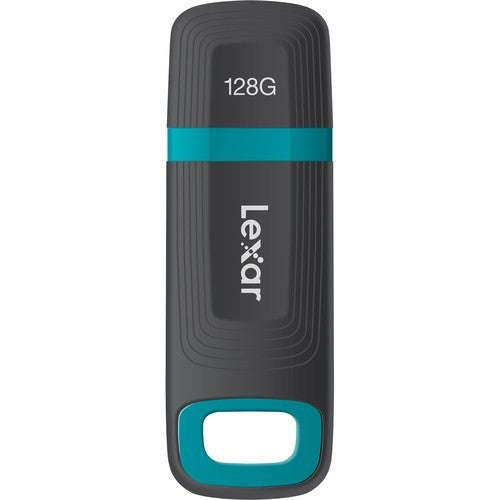 JumpDrive Tough 128GB USB3.0 Type A Flash Drive - Black & Turquoise