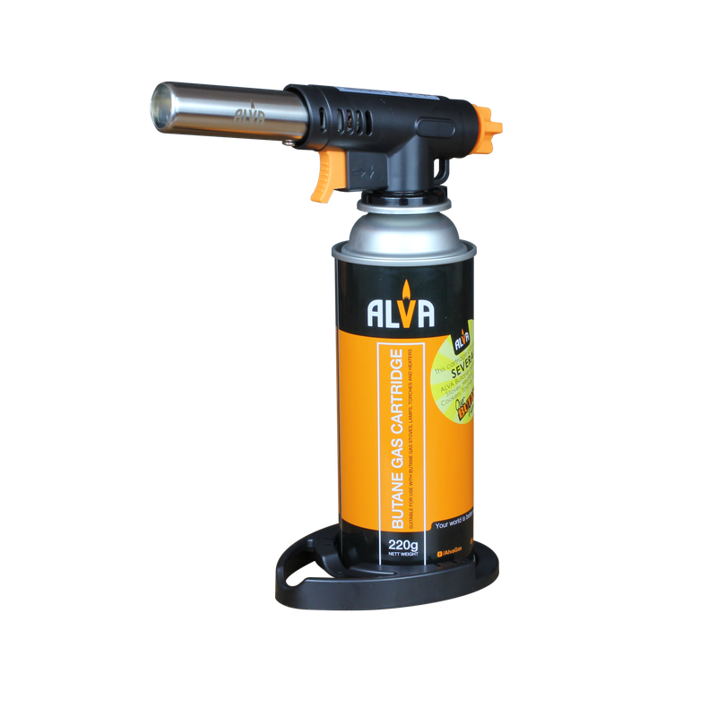 Alva Multi-Purpose Butane Canister Torch With Stand