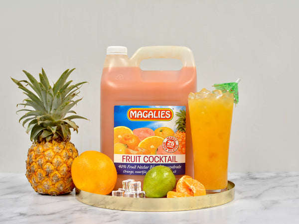 2 x MAGALIES 5 liter Fruit Cocktail 40% (Sold 2x 5L Per Case)