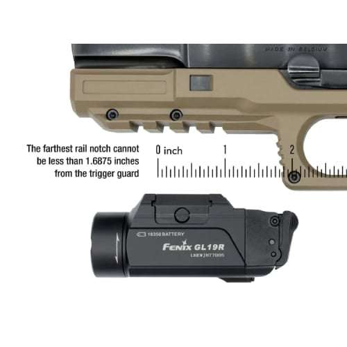 FENIX GL19R LED FLASHLIGHT