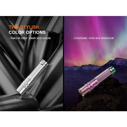 Fenix SilvaGlow LED Flashlight (Colorblast)