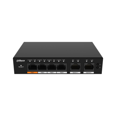 Dahua 6 Port Cloud Managed Gigabit Switch