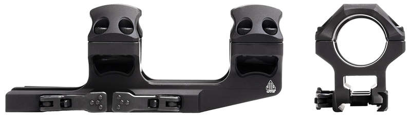 UTG® ACCU-SYNC® 1" QR Picatinny Cantilever Mount, 34mm Offset, Medium Profile