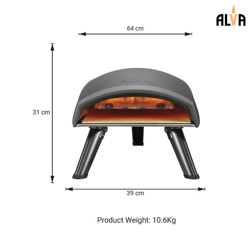 Alva Gas Pizza Oven - Presto