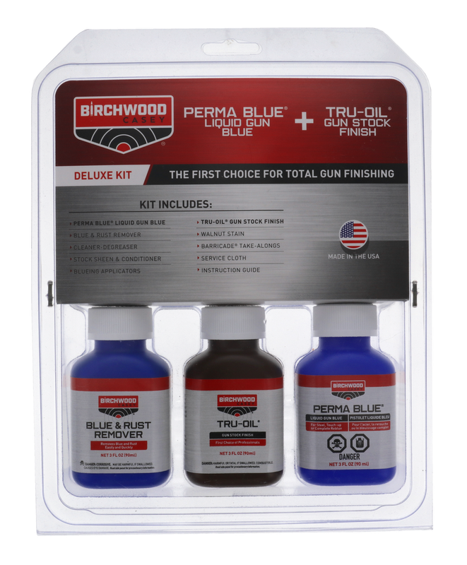 BC DELUXE BLUE & TRUOIL STOCK FINISH KIT