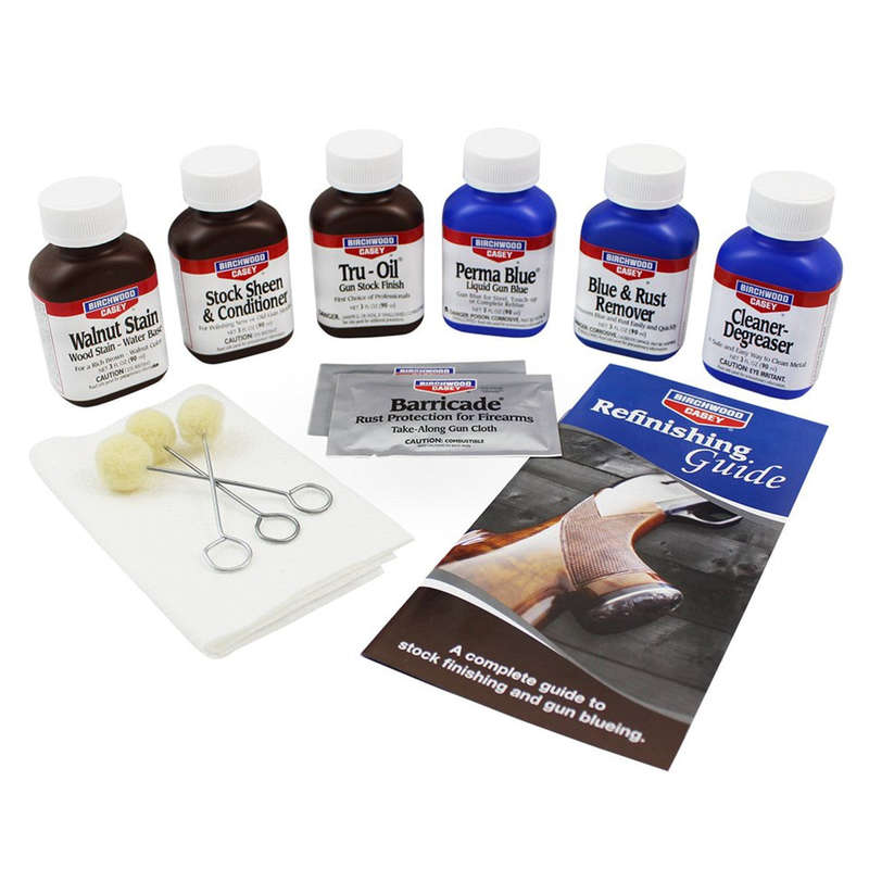 BC DELUXE BLUE & TRUOIL STOCK FINISH KIT