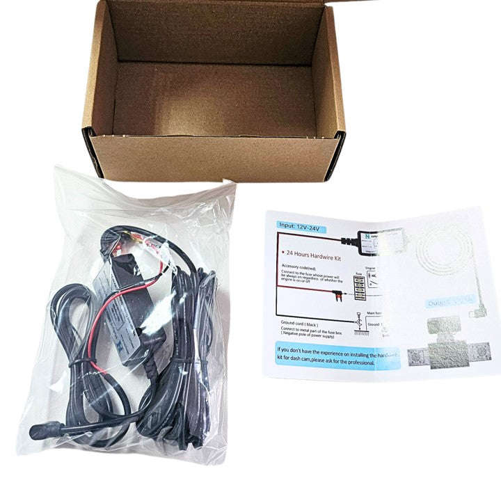 BNETA 24-Hour Parking Monitor Hardwire kit  F300 DashCam