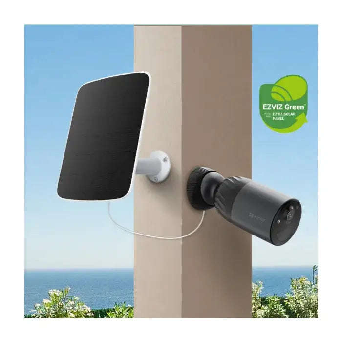 EZVIZ BC1C 4K WiFi Battery Camera (8MP) Solar Panel Kit