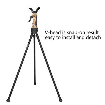 FIERY DEER SHOOTING STICK TRIPOD 165CM