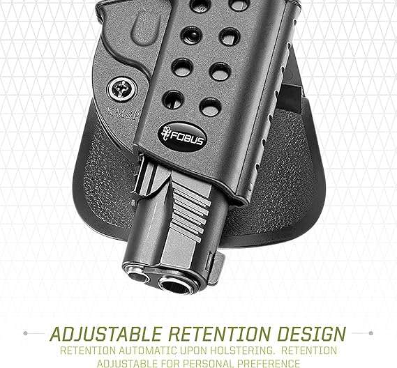 FOBUS PADDLE HOLSTER 1911 W/RAIL