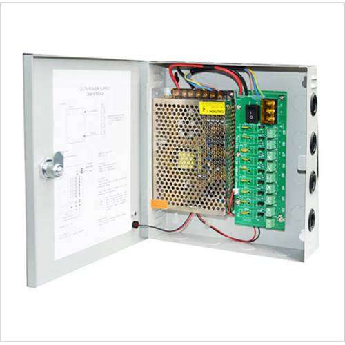 Hikvision PD POWER 9Channel PSU 12V 10A PTC