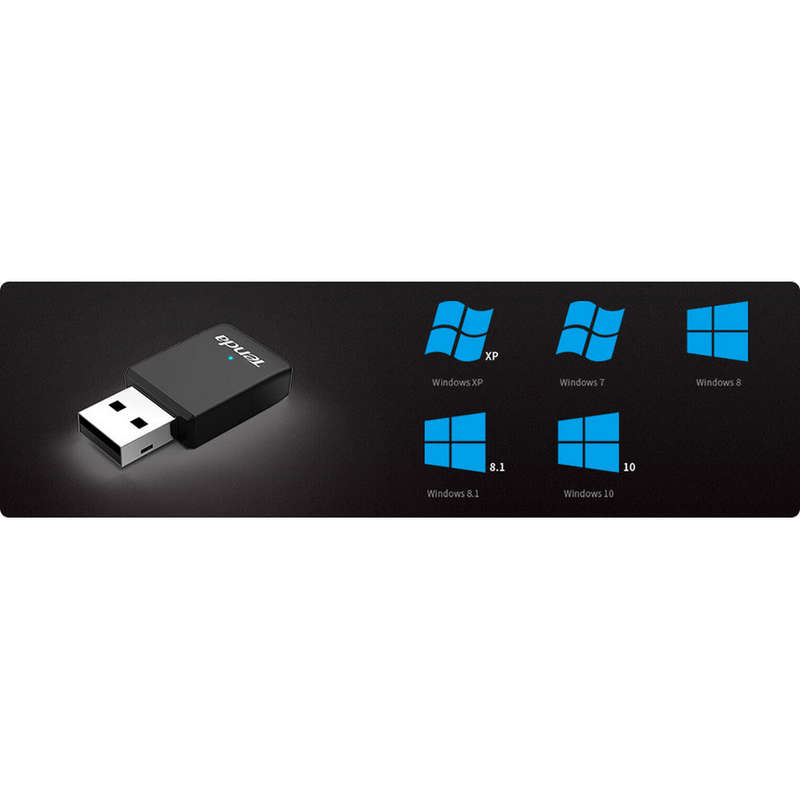 Tenda AC650 Wireless Dual Band USB Adapter