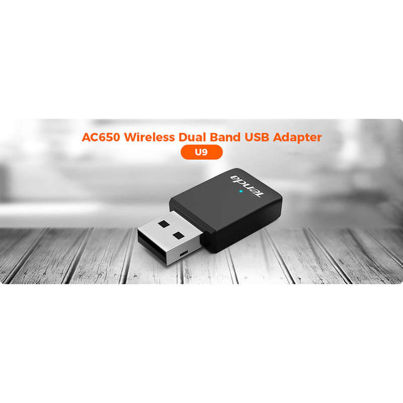 Tenda AC650 Wireless Dual Band USB Adapter