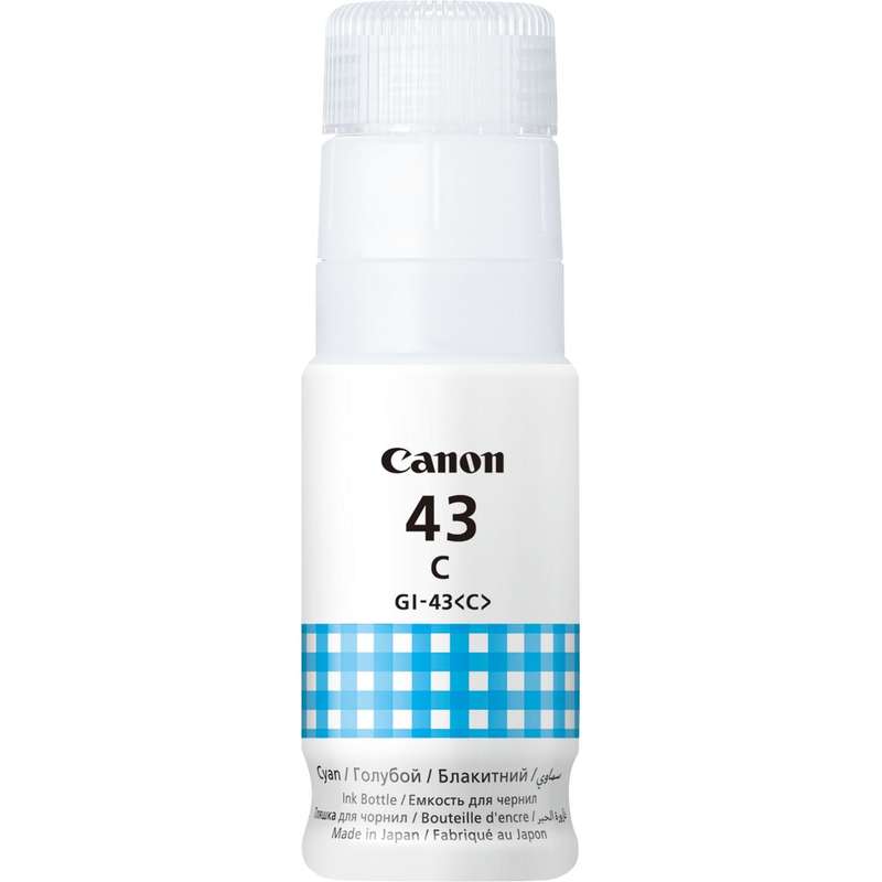 Canon GI-43 Cyan ink bottle