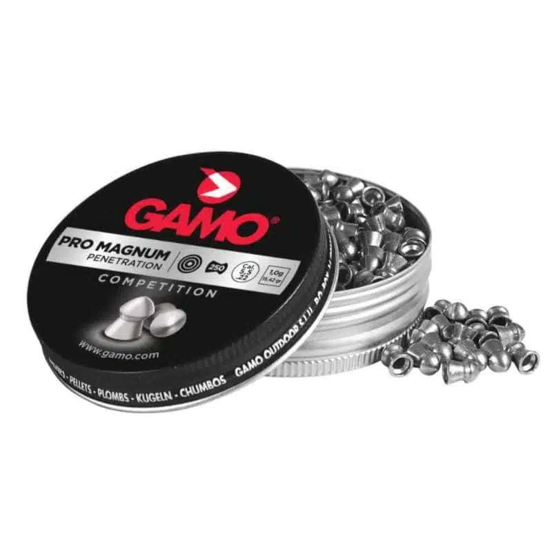 Gamo Pro-Magnum Pellets  5.5mm (Pack of 250) Bulk Buy X 10 Tins