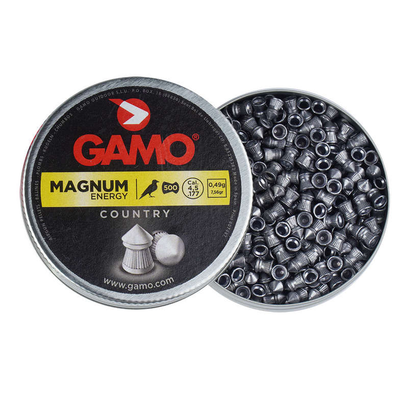 Gamo 4.5mm Magnum Pellets  500 Pack Bulk Buy X 10 Tins