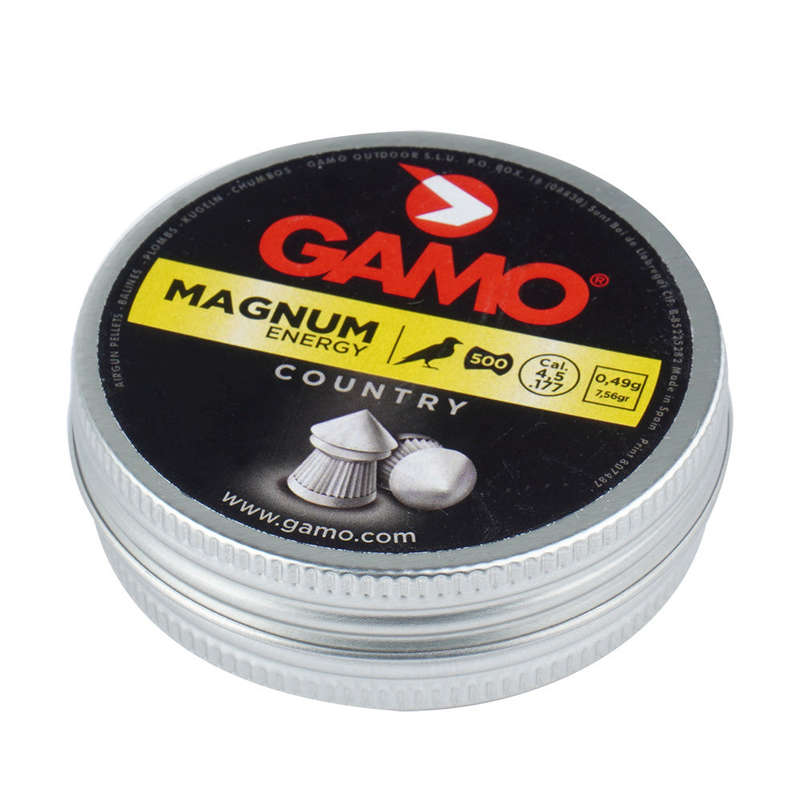 Gamo 4.5mm Magnum Pellets  500 Pack Bulk Buy X 10 Tins