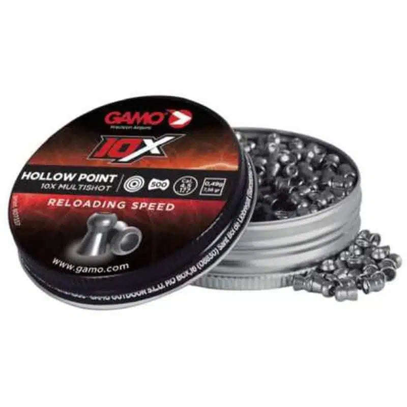 Gamo 5.5mm Hollow Point Pellets  (Pack of 250) Bulk Buy X 10 Tins