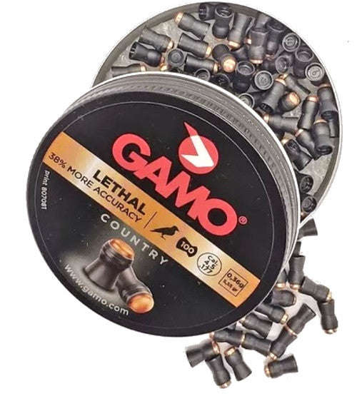 Gamo Lethal Lead Free Airgun Pellets  4.5mm, 100 Pellets (Bulk Buy 10 X Tins)