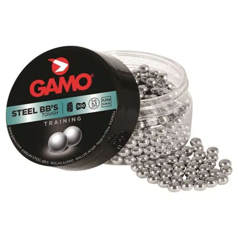Gamo Steel BBs Pellets  4.5mm (Pack of 250) Bulk Buy 10 X Tins