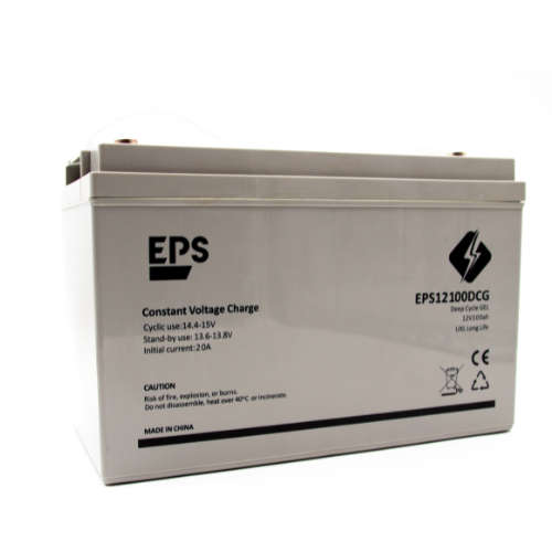 Hikvision 100AH 12V GFM Deep Cycle Battery
