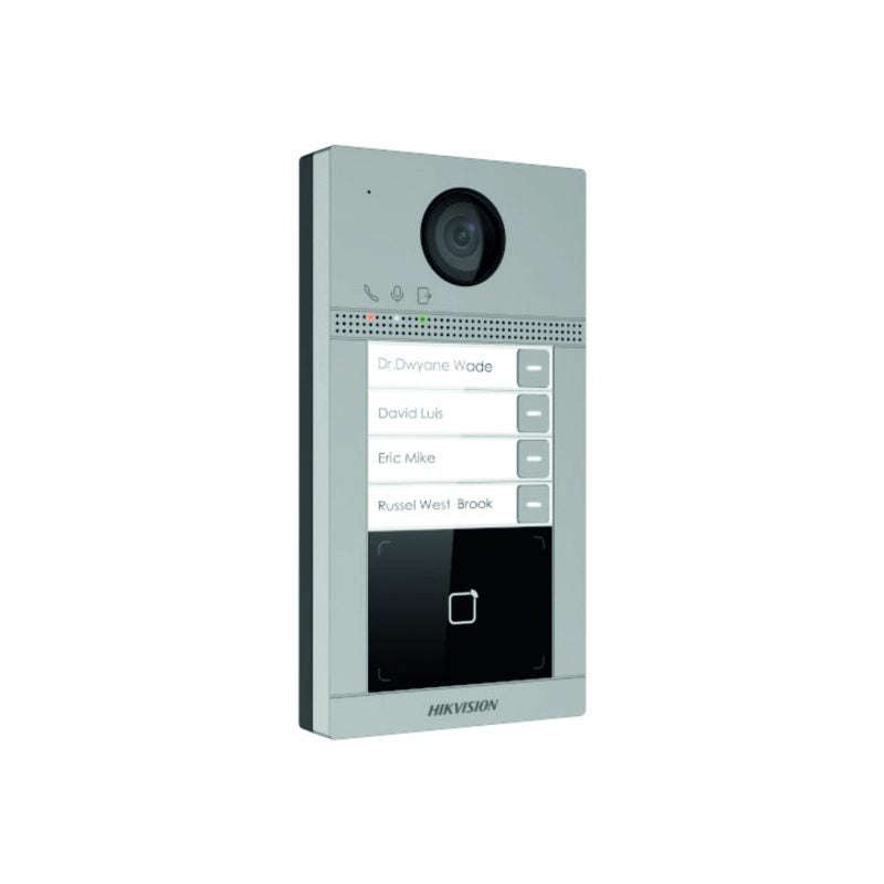 Hikvision 4 Buttons Metal Villa Door Station