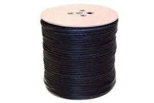 Hikvision RG59 Coaxial Power Cable Black 500 metres