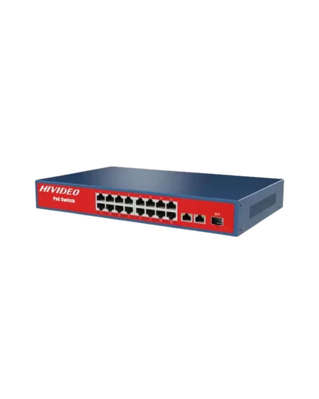 HiVideo 16+2+1 Port POE 10/100Mbps