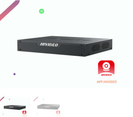HiVideo 16CH 8MP Compact 2HDD Network Video Recorder