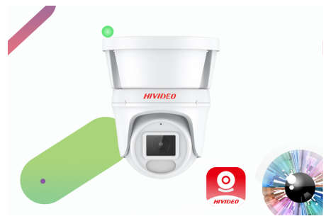 Hivideo Metal IR Dome Network Camera 3.0MP IP Camera; NVR; P2P