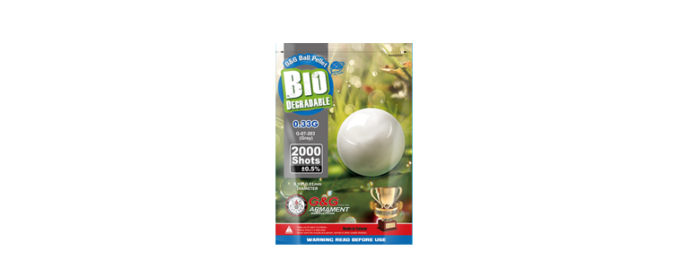 G-07-203 BIO BB 0.33G 2000R ALUMINUIM FOIL (GRAY)