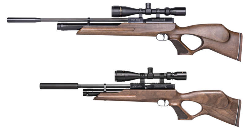 AIR RIFLE WEIHRAUCH HW100T 5.5MM FAC & SILENCER