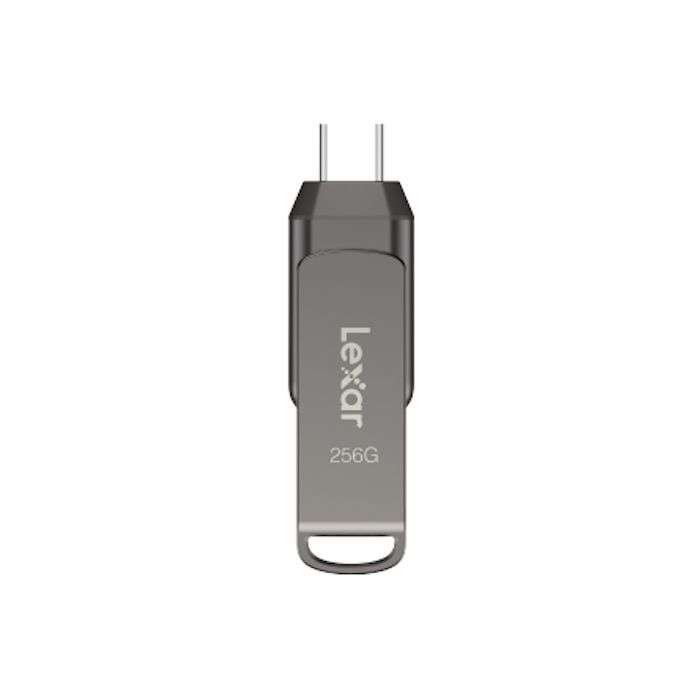 Lexar JumpDrive D400 Flash Drive - USB 3.1 Type-C, 256GB, 130MB/s