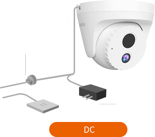 Tenda IC7-PRS 4MP HD PoE Dome Security IP Camera