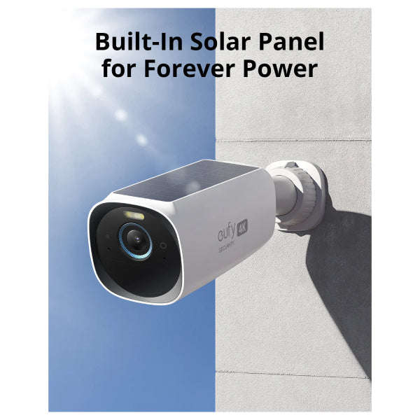 Eufy Cam 3 S330 4K Solar-Powered Add-On Camera