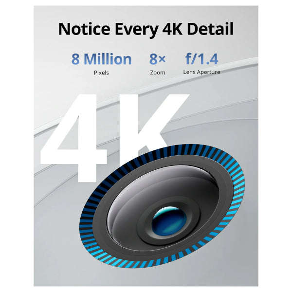 Eufy Cam 3 S330 4K Solar-Powered Add-On Camera