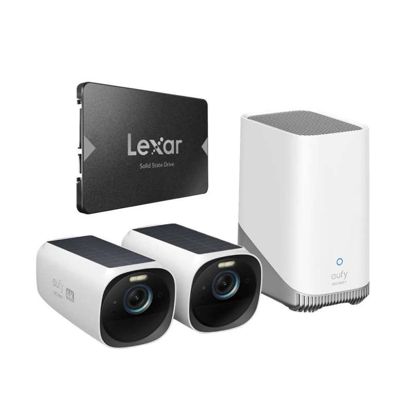 Eufy Cam 3 (Twin Pack) + SSD 1TB