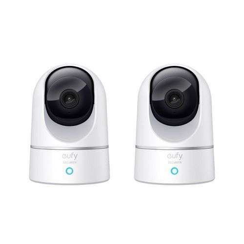 Eufy Indoor Cam 2K Pan & Tilt - Bundle Twin Pack