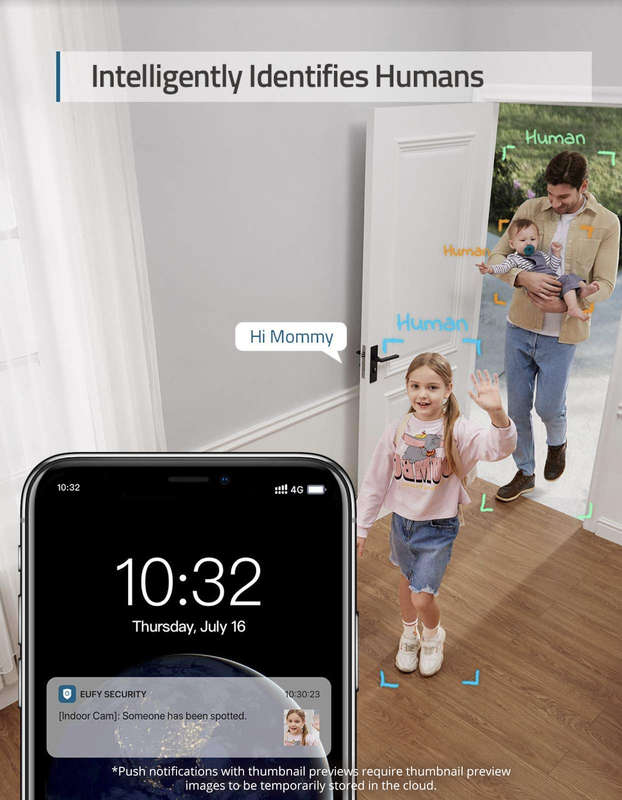 Eufy Indoor Cam 2K Pan & Tilt