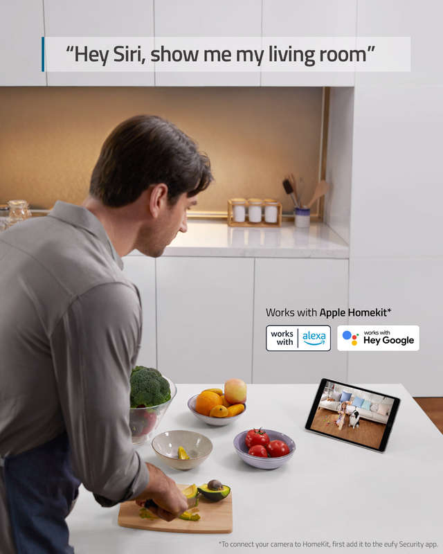 Eufy Indoor Cam 2K Pan & Tilt