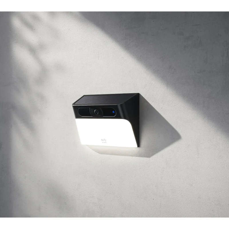 Eufy Security Solar-Powered 2K Wall Light Camera