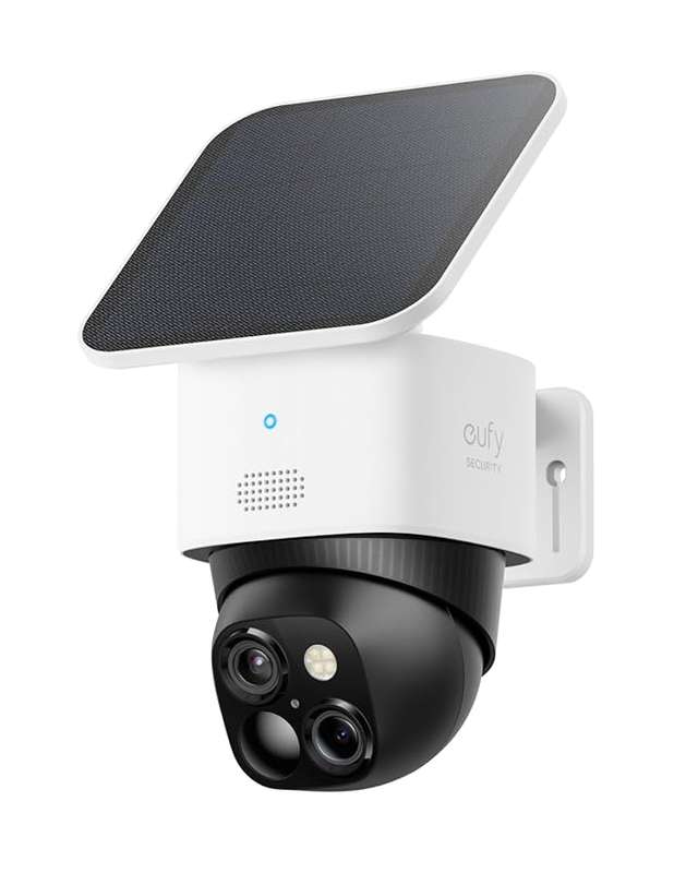 Eufy SoloCam S340 3K Wireless Outdoor Security Camera with Dual Lens and Solar Panel T81703W1