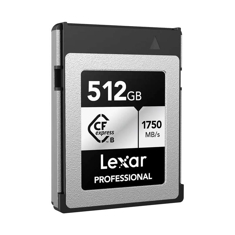 Lexar 512GB CF Express Type B - Silver Memory Card
