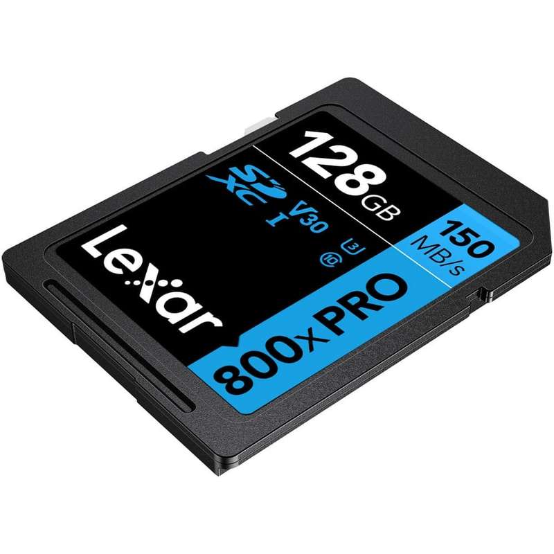 Lexar 800x High-Performance SD Memory Card - 128GB