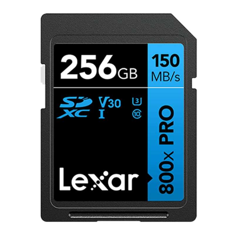Lexar 800x High-Performance SD Memory Card - 256GB